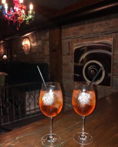 Caffe Rustique aperol spritz